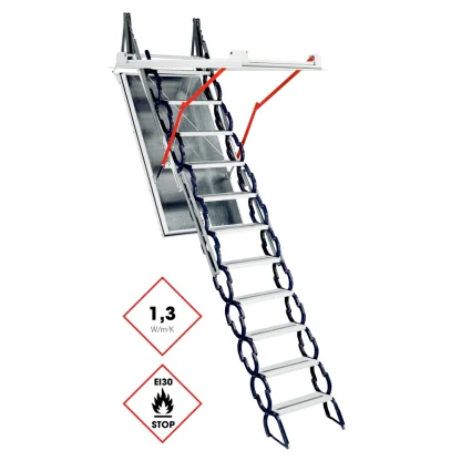 Scala retrattile Type 13 extra larga