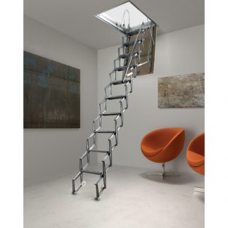 Scale Retrattili Manuali Aci Alluminio 70 x 70 h 275