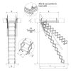 Scale Retrattili Manuali Aci Alluminio 50 x 70 misure
