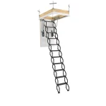 Scala retrattile pantografo in metallo LST
