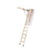 Scala retrattile in legno LWZ Plus 70 x 140 H 280 cm