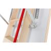 Scala retrattile in legno LWZ Plus 70 x 140 H 280 cm - immagine 4