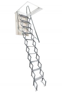 Scale Retrattili Manuali Aci Alluminio a soffitto